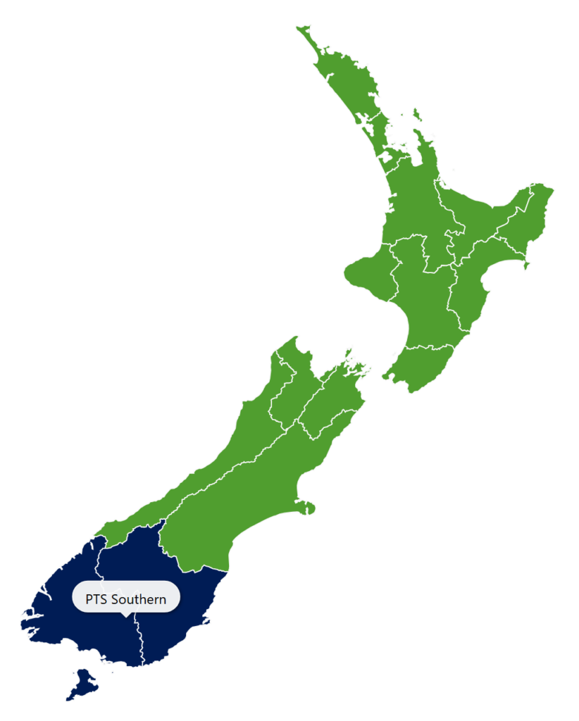 Practical Training Solutions Southern Map